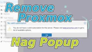 Removing Proxmox Subscription Nag Screen