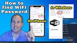 Find your WiFi Password on iPhone and Windows 10/11 | Step-by-Step Guide!