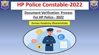 HP Police Documentation Process 2022| 15 Marks Criteria of HP Police | Documentation HP Police2022 |