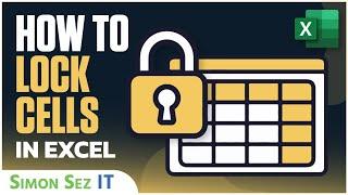 How to Lock Cells in Excel