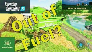 Avoid Disaster: Running Out of Fuel in Farming Simulator 22!