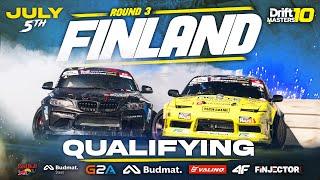 Drift Masters Round 3 2024 • Finland • Qualifying LIVE