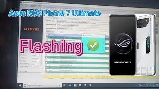 How To Flash Asus ROG Phone 7 Ultimate mobile flashing