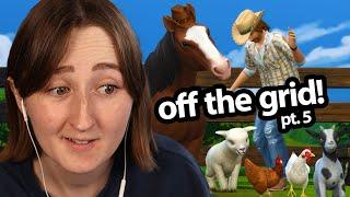 trying to care for EVERY ANIMAL in the sims all at once