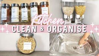 KITCHEN ORGANISATION | CLEAN AND ORGANISE WITH ME | KITCHEN RESTOCK | #homemaking #cleanwithme2022