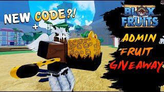 [CODE] Blox Fruits ADMIN INSANE FRUIT GIVEAWAY