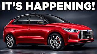 All NEW BYD e2 SHOCKS Everyone! - 43 kWh Battery & 252 Miles Range!