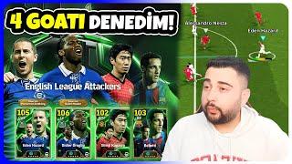 4 GOATI DENEDİM | 105 E.HAZARD - 106 KAFACI DROGBA - KAGAWA & BELLETI! EFOOTBALL 2025 MOBILE