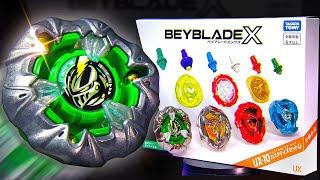 BALLS TO THE WALL! KnightMail 3-85BS Customize Set UNBOXING + BATTLES! || Beyblade X