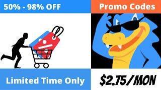 Hostgator Promo and Coupon Code | 50% - 99% Discounts Codes 2021 | Cheap Domain And Hosting