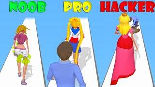 Makeover Run NOOB vs PRO vs HACKER