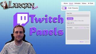 How to Make Twitch Panels