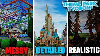 10 Types of Parks in Theme Park Tycoon 2