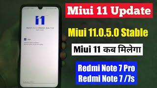 Miui 11 - Miui 11.0.5.0 Stable Update Redmi Note 7 Pro, Redmi Note 7, Redmi Note 7s !!! Miui 11