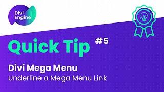 How to Add a Line Under Your Divi Mega Menu