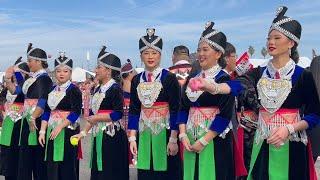 Fresno Hmong New Year 2024 First Day #2 Tub Ntxhais Pov Pob