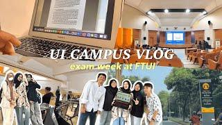 Campus Vlog | exam week at FTUI