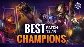 BEST Champions to MAIN (ALL ROLES) Patch 12.19 | LoL Season 12
