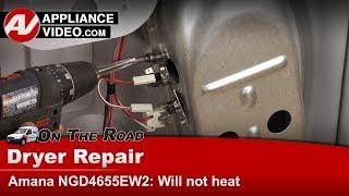 Amana Dryer Repair - No Heat - Hi-limit Thermostat