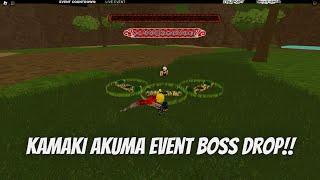 Kamaki Akuma EVENT BOSS DROP IN SHINDO LIFE !!| RELLGames