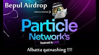 Particle  Pioneer testnet | Bepul Airdrop