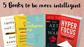 TOP 5 books to get more intelligent | books that makes you smarter |  #shorts #youtubeshorts