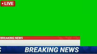 Breaking News template green screen #createrstemplateyoutube