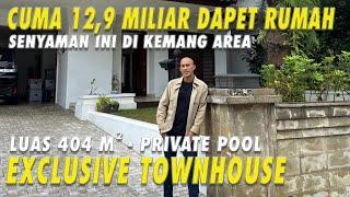 Cuma 12,9 Miliar Dapet Rumah Senyaman Ini Di Kemang Area! | Exclusive Townhouse