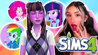 Creating all the Equestria Girls in The Sims 4 | My Little Pony