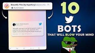 10 Twitter Bots THAT WILL BLOW YOUR MIND  (Hindi)