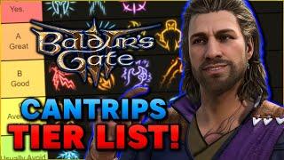 Cantrips Tier List - Baldurs Gate 3