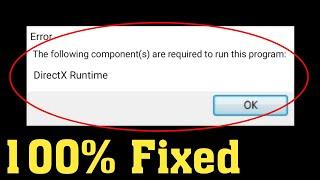 VALORANT - The Following Components Are Required To Run This Program DirectX Runtime Error - Fix