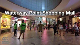 Waterway Point Shopping Mall Singapore Friday Afternoon Casual Walking Tour