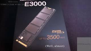 Unboxing Hikvision E3000 512GB NVMe SSD & How To Install