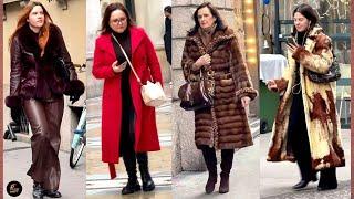 Milan's HOTTEST Winter Fashion Trends for December 2024? | Italy's MOST STUNNING Street Fashion!