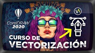  VECTORIZACIÓN de LOGOS  en CorelDRAW 2022 trucos para Vectorizar MÁS RÁPIDO