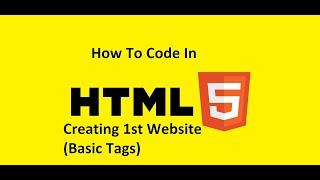 How to Make A Website | HTML Tutorial