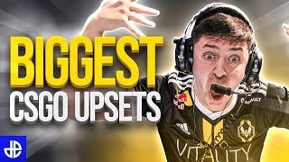 The BIGGEST UPSETS in CSGO History