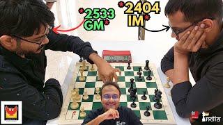 Grandmaster vs Strong IM | Srinath Narayanan vs Sammed Shete | CBI Chess Club 2024