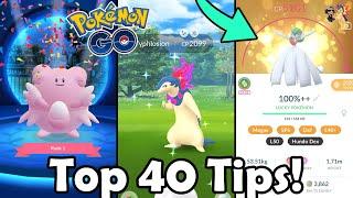 TOP 40 TIPS & TRICKS For Pokémon GO! (2024) | Free To Play Guide For New/Returning Players