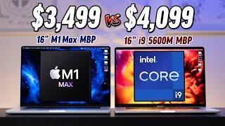 M1 Max vs Intel 16" MacBook Pro: Just Benchmark Madness!