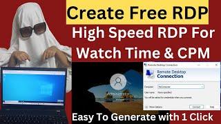 Create Free RDP 2024 | USA , UK RDP | #freerdp #akhrottech