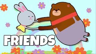 Friends Always Share   | Best Friends Song | Wormhole Learning - Songs For Kids