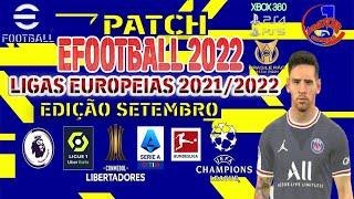 PATCH EFOOTBALL LIGAS EUROPEIAS 2021/22 XBOX360/PS4/PS5!!! #EFOOTBALL #XBOX360 #PS4