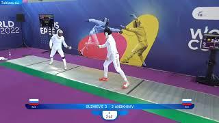 Sirius Epee 2022, ME Ind T64 Guzhiev RUS - Anokhin RUS