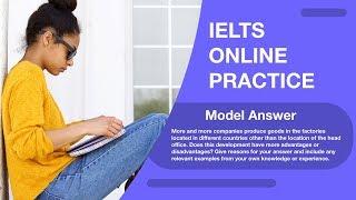 IELTS Band 9 Essay: Goods produced in the factories located in different countries