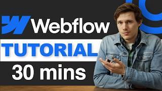 Webflow Tutorial 2024 (Make A Professional Website As A Beginner)