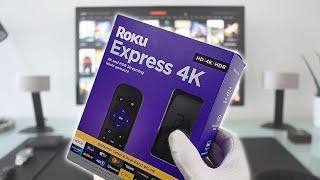 Roku Express 4k Streaming Stick unboxing