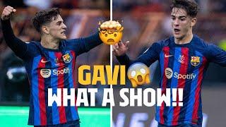  GAVI MASTERCLASS IN THE SPANISH SUPERCUP FINAL 