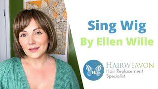 Sing Wig by Ellen Wille | Heat Friendly Synthetic | Colour Shown Mocca Rooted